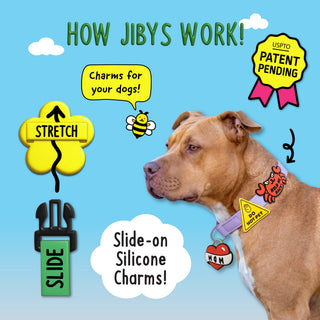Bumblebee Jiby Dog Charm