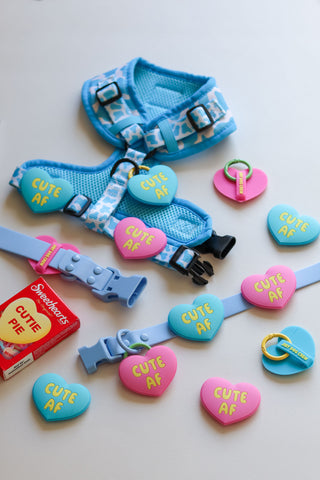 Cute AF Blue Jiby Dog Charm