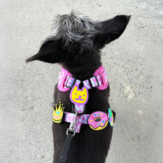 I Donut Care Pink Jiby Dog Charm