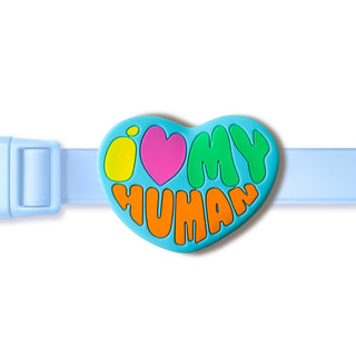 I Love My Human Jiby Dog Charm