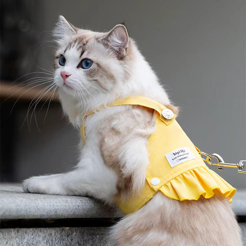 Sunshine Waterproof Pet Dress Harness with Leash
