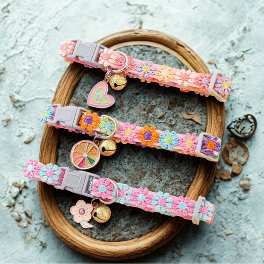 Adjustable Cat Collar with Bell