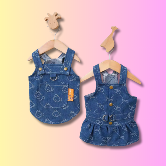 Denim Overalls